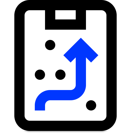 Strategy and Blueprint Icon
